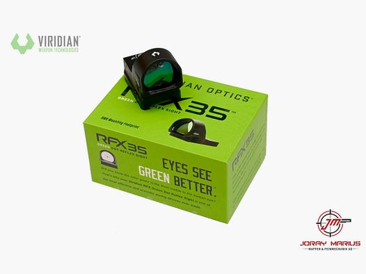 Viridian RFX35 Green Dot 3 MOA
