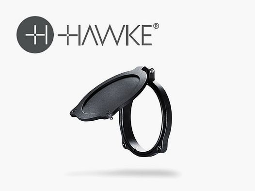 HAWKE Staubschutzkappe FlipUp Cover fĂĽr 40 mm Objektive, auĂźer Frontier Zielfernrohre