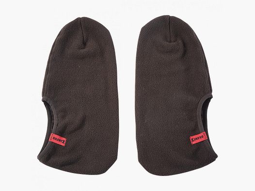 Thermo Fleece Überziehsocke SilentX 100 (Braun)