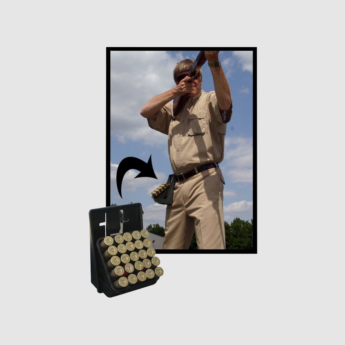 MTM Scatola per cartucce SH100-12-09 camo selvatico per 100 cartucce a pallini .12