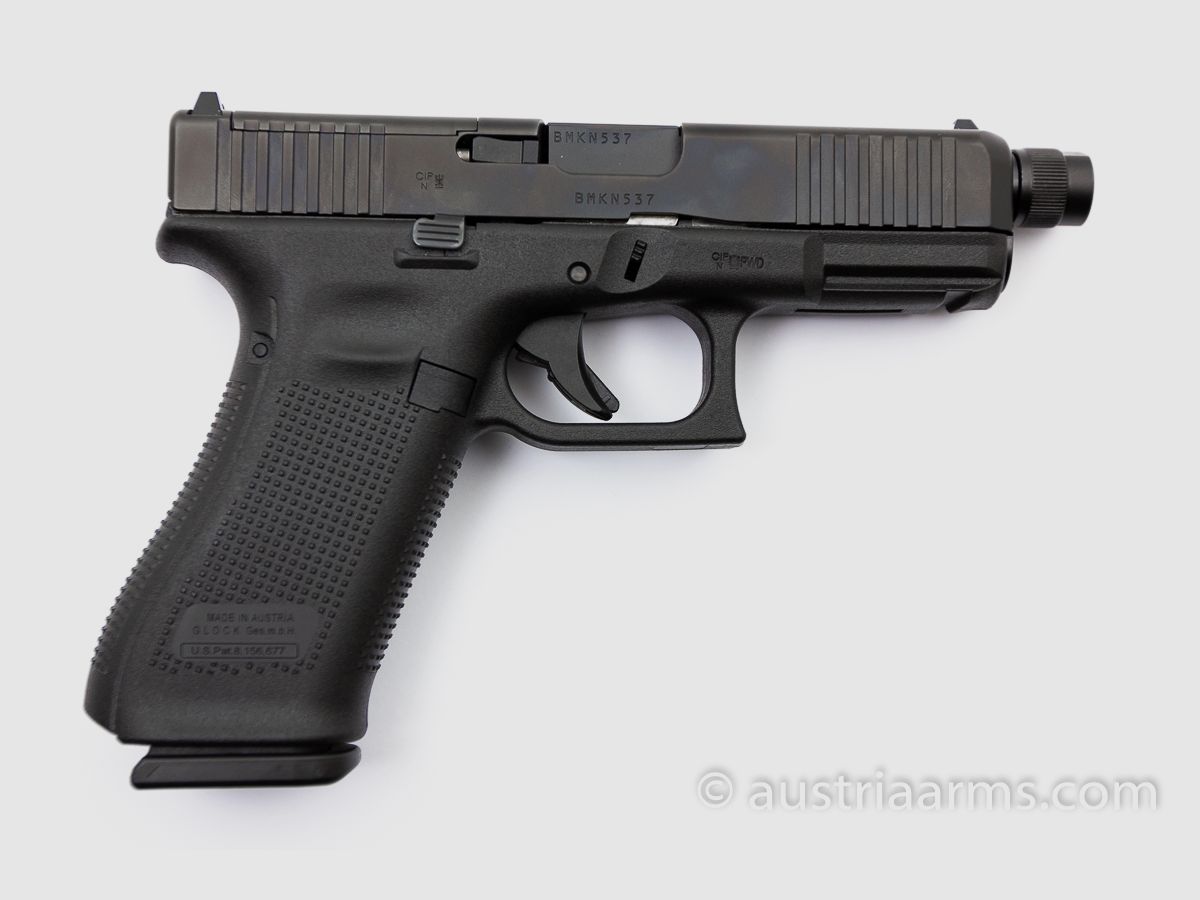 Glock 45 Gen 5 FS, OR/Optics Ready, Tactical Threaded Barrel, 9 x 19 mm, image 2 of 2