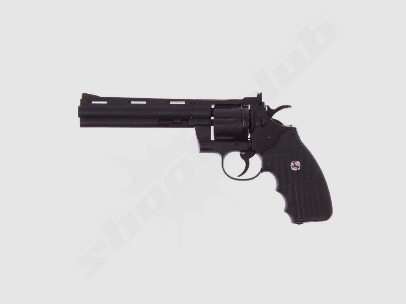 Colt Python 6 Zoll CO2 Revolver für 4,5 mm BB & Diabolos im Set