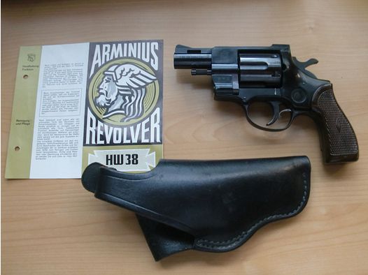 Weihrauch Revolver Mod Arminius HW38 Cal. .38 Spezial