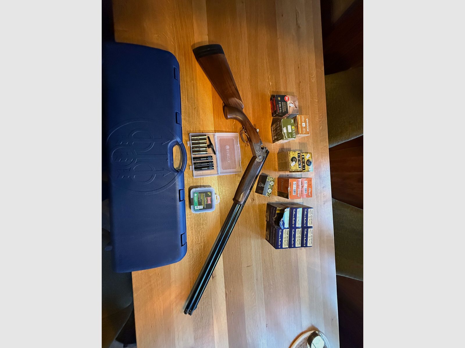 Beretta Silver Pigeon 1 20/76 76cm inkl. Munition und Zubehör 
