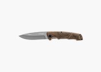 BWK7 Nóż kieszonkowy Blue Wood Knife 440C Stal w zestawie z skórzanym pokrowcem