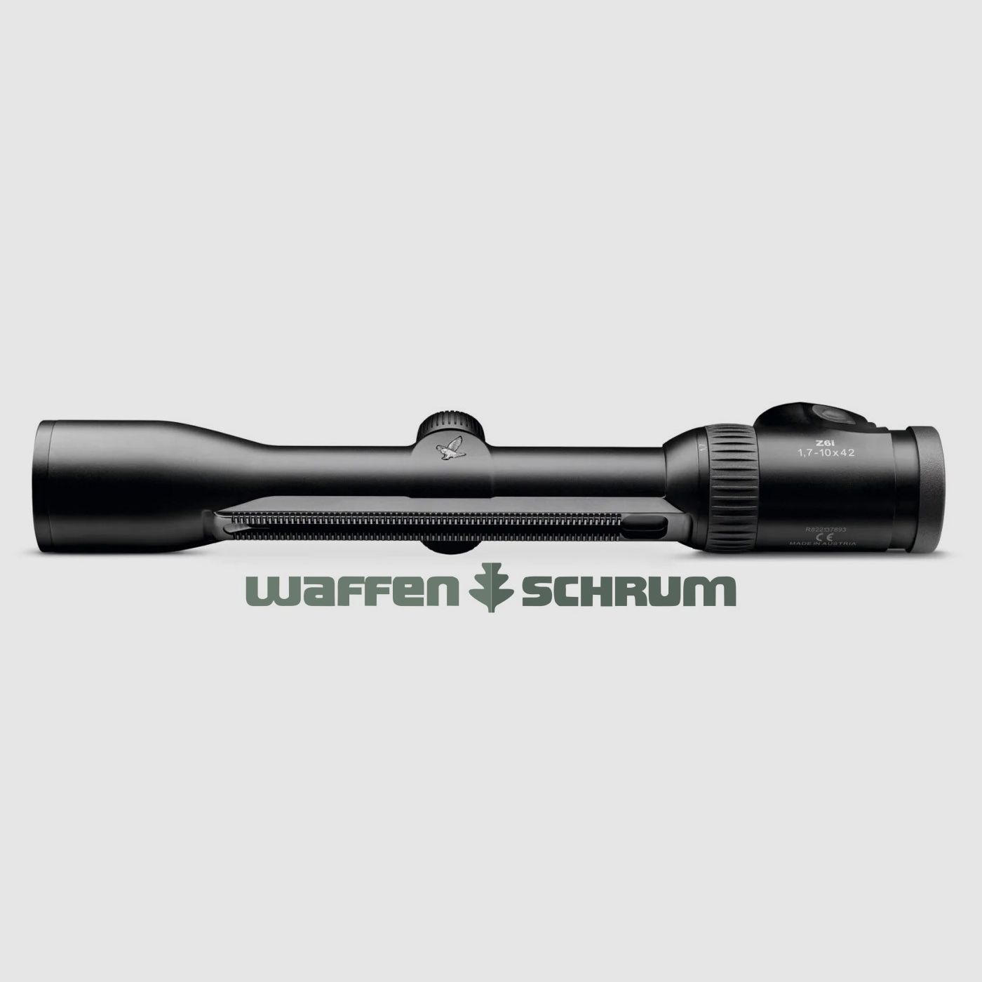 Swarovski Z6i - 1,7-10x42 BT SR mit Schiene Ballistikturm
