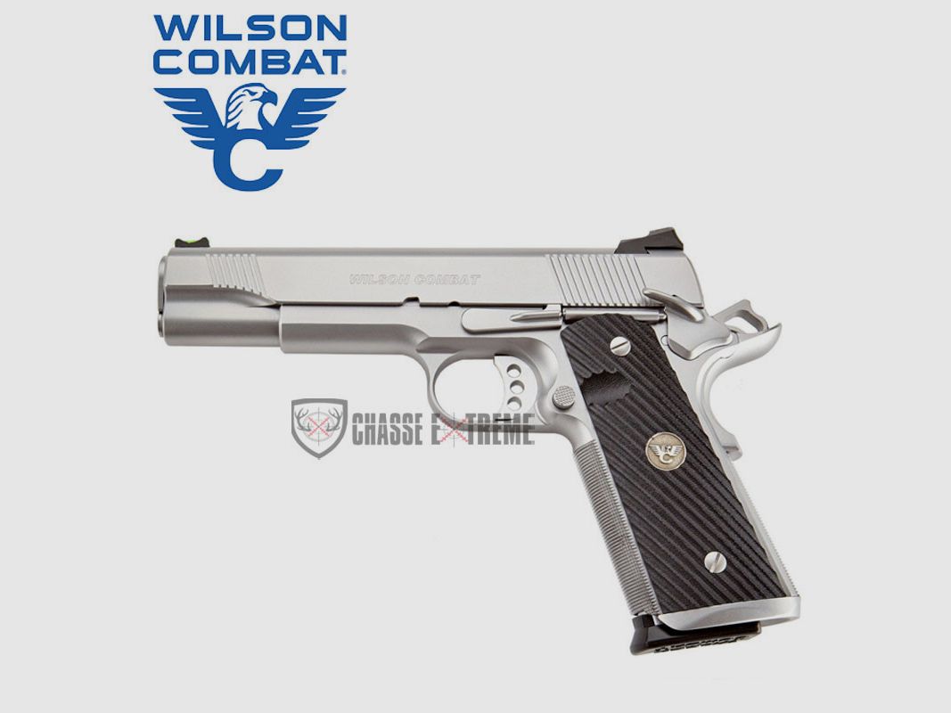 Pistola WILSON COMBAT 1911 Cqb Elite Acciaio Cal. 9x19 Grips G10 Grigio/Nero, immagine 2 di 2