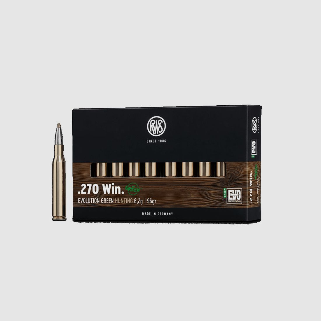 RWS .270Win Evo Green 6,2g - 96gr