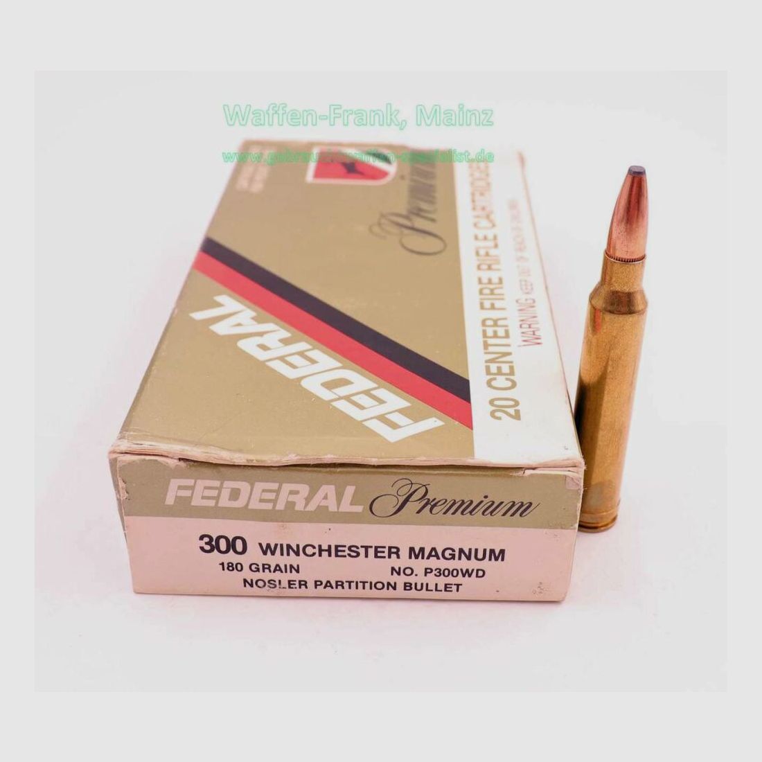 Federal / USA stock of 14 cartridges .300WinMag