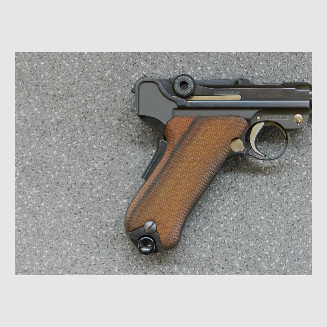 SONDERMODELL MAUSER 08 75 JAHRE PARABELLUM-PISTOLE 1900-1975