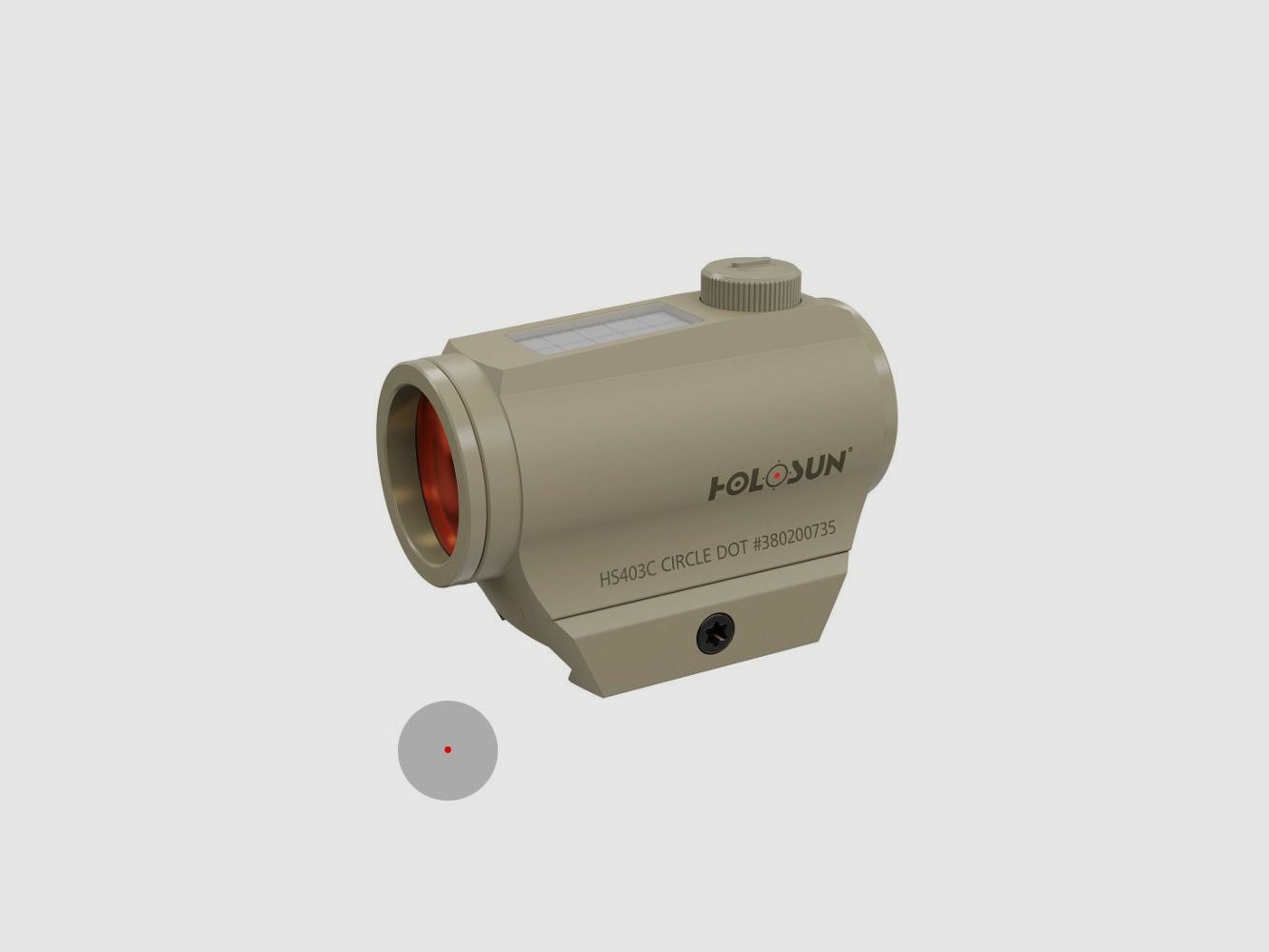 Holosun HS403C-FDE red dot sight