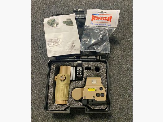 EoTech 558 + G33 Magnifier Teleskop Combo Replica / Clone Red Dot Rotpunktvisier Reddot Visierung