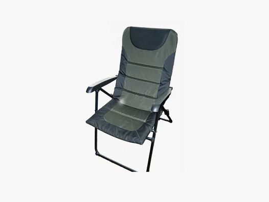 Silla de pesca y exterior Behr Trendex® Comfort - hasta 130 kg - respaldo ajustable en 6 posiciones - Verde