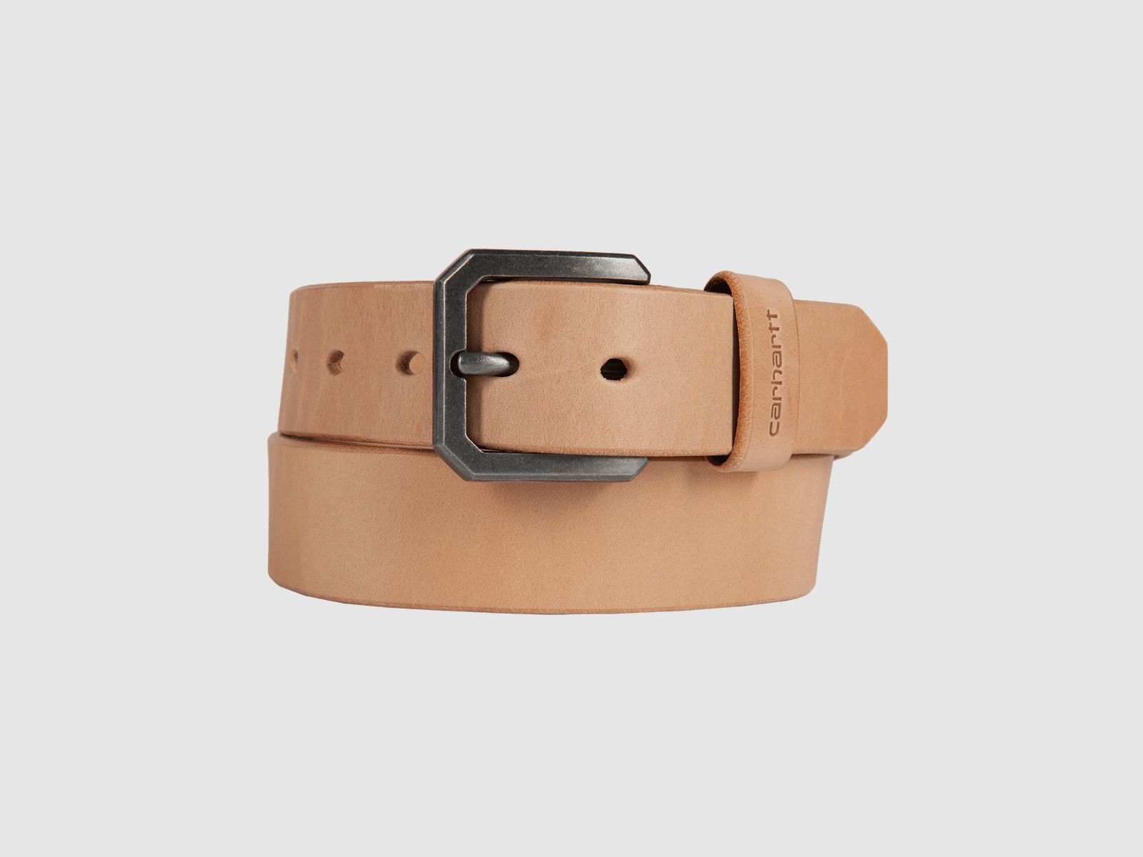 Carhartt Saddle Leather Classic Belt Men Natural 40W