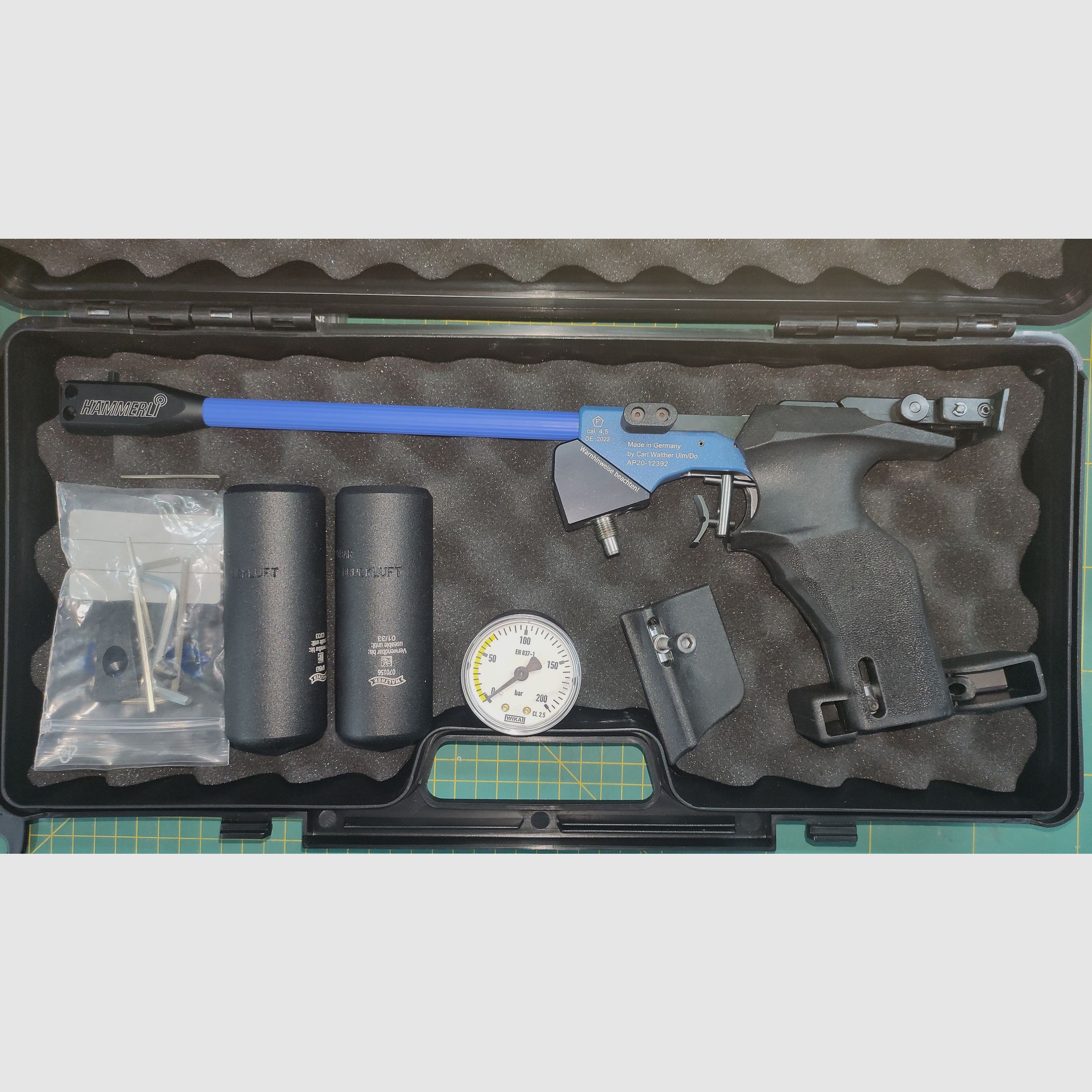 Luftpistole Hämmerli AP20 mit viel Zubehör