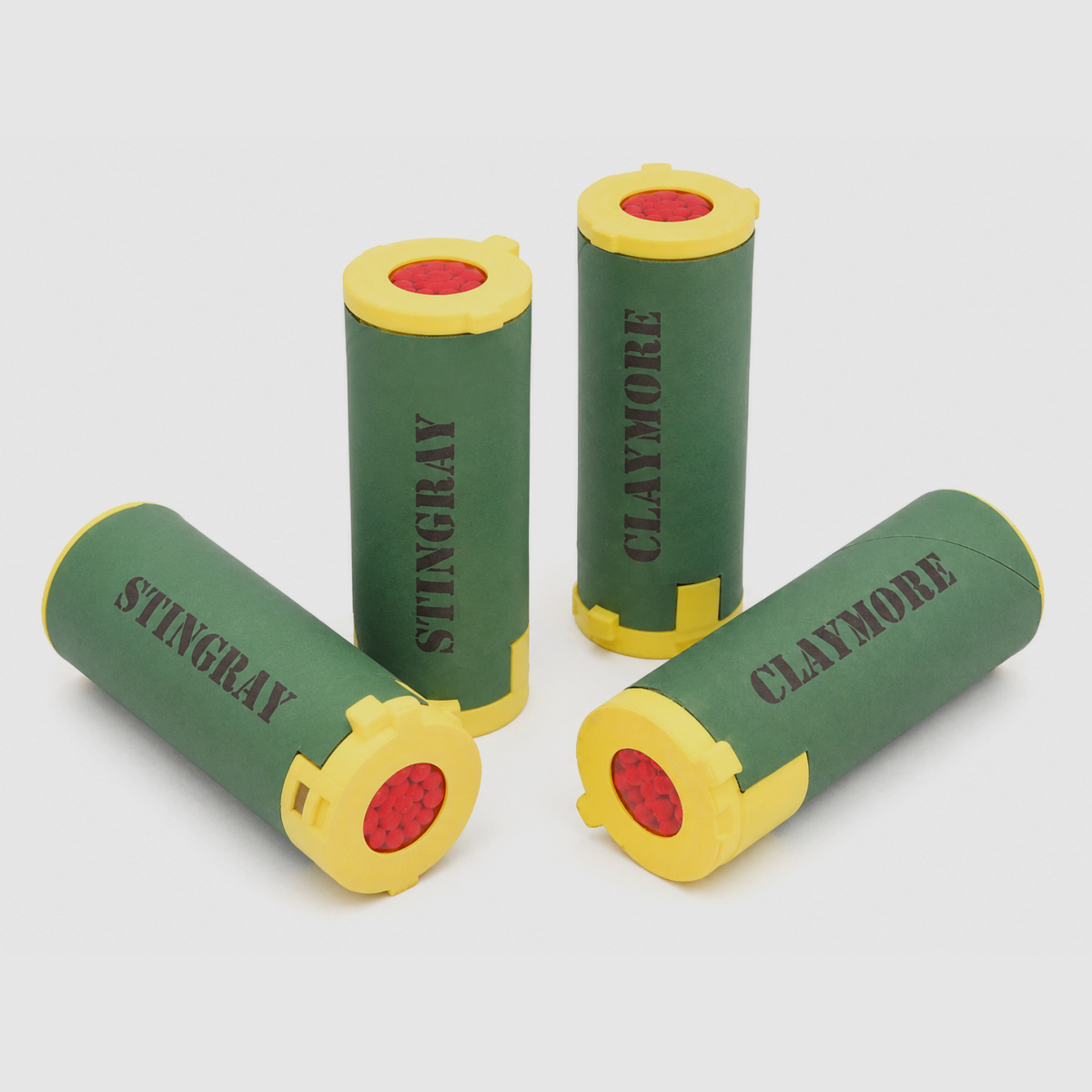 Stingray Airsoft Claymore Cartouches HPA (pack de 4)