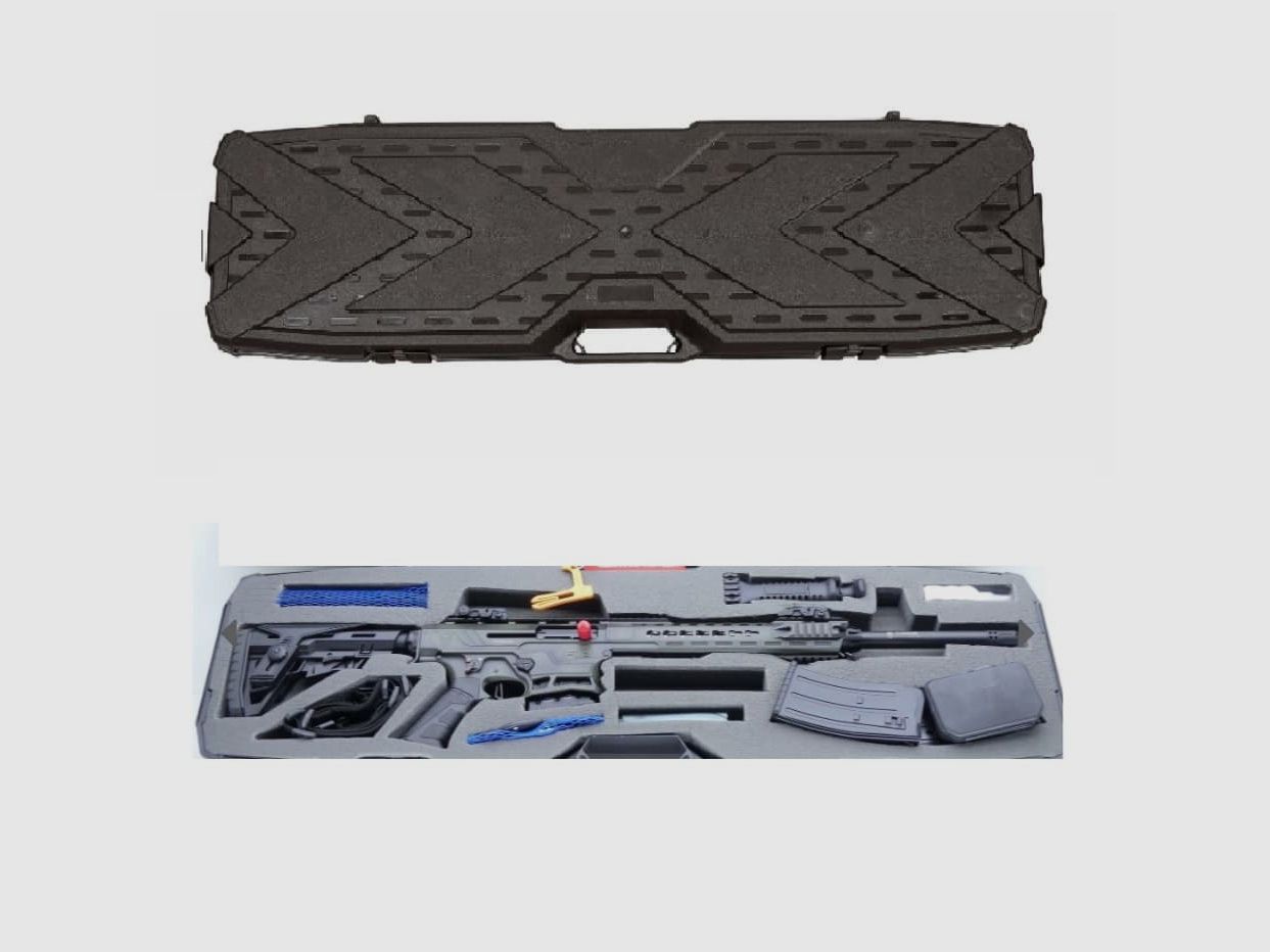 Typhoon Defence Selbstladeflinte (Magazin) Mod. F12 Sport DCSatin IPSC 12/76 LL 47cm PaketII