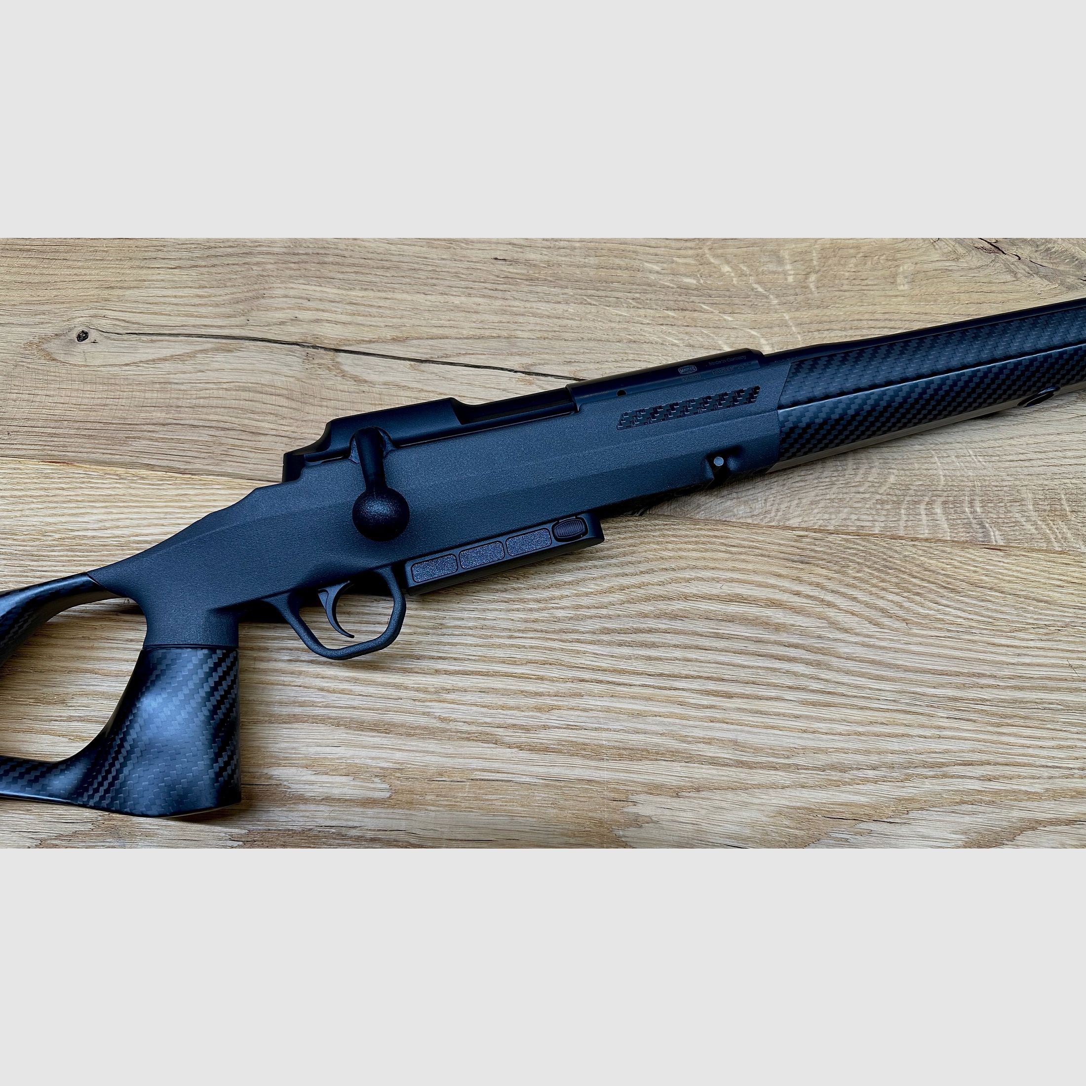 Mauser 25 Extreme mit FBT Carbon-Lochschaft / .308 Win / LL 51cm / M15x1 / Nur 2.8 Kg Gewicht