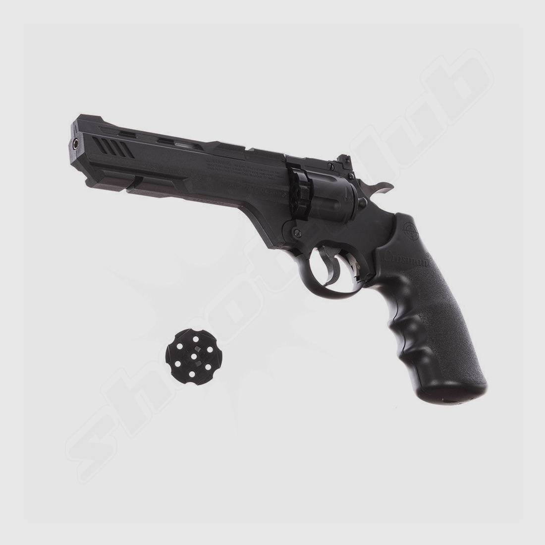 Crosman	 Crosman Vigilante Co2 Revolver 4,5 mm Kugelfang Set