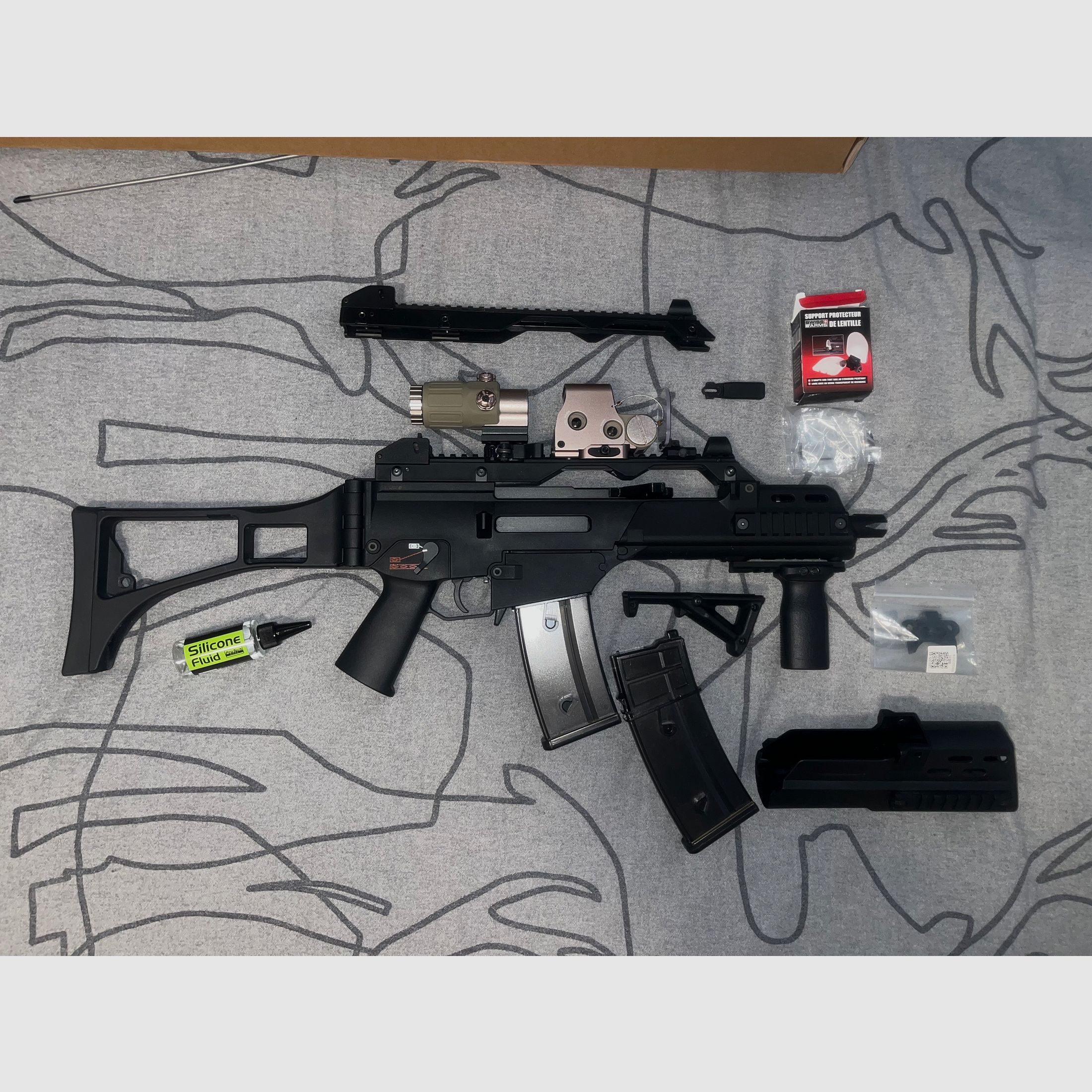 Mod. 39C Gas Blow Back Wei-ETech avec accessoires