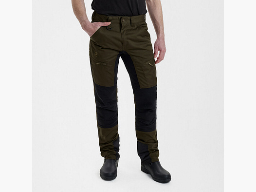 Rogaland Stretchhose mit kontrast - Adventure Green – Kleidergröße Herren: 24
