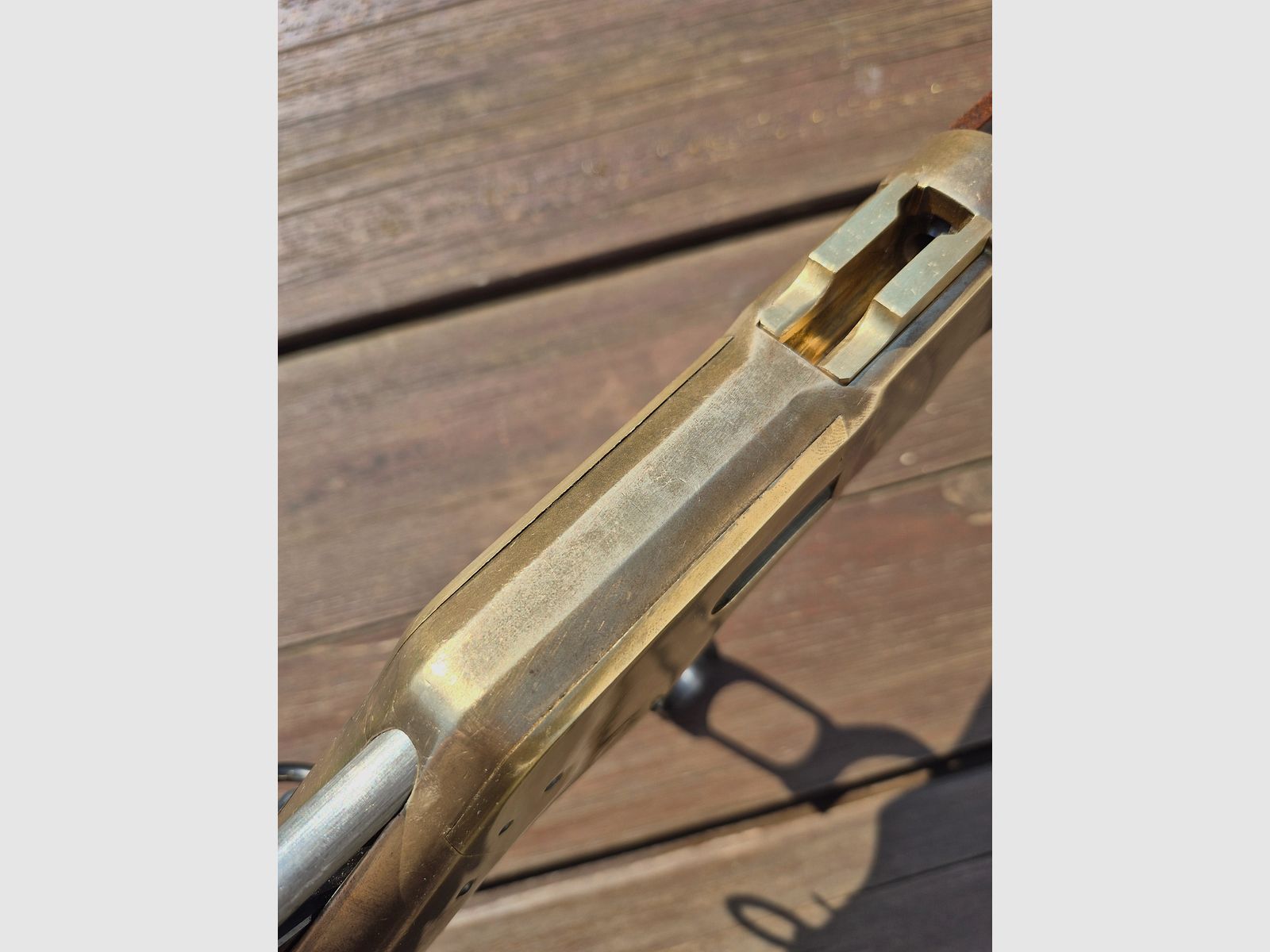 Uberti 1866 Yellow Boy Carbine .38 Sp. (mfg. 1972) – VISUALLY TOP / PURE PARTS DONOR! (Defective)