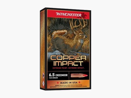 Winchester Extreme Point Copper Impact 6,5 Creedmoor. 140 Gr. - 20 pz.