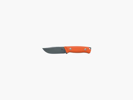 Coltello da caccia Fox Rifle Receiver lama 10,7 cm manico arancio