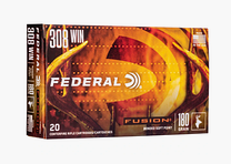 Federal Ammunition 2007942 .308 Win. Fusion 11.7g 180grs. 20 pieces