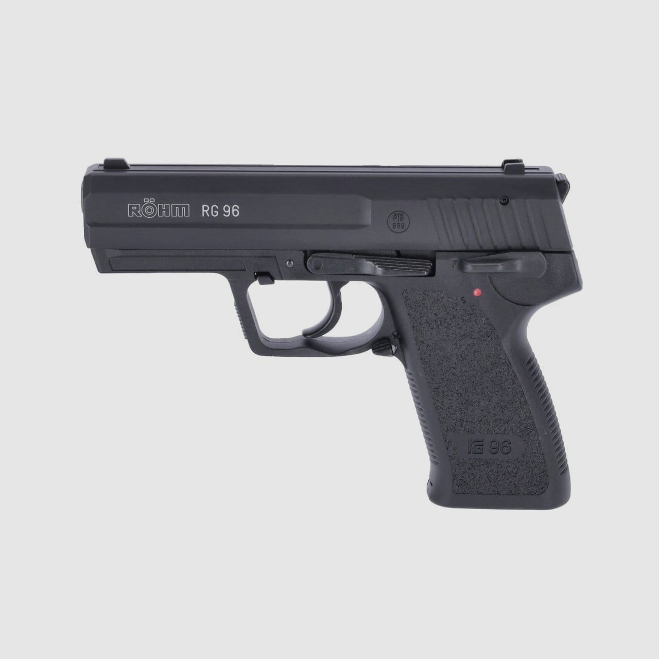 Röhm RG 96 Blank Firing Pistol 9 mm P.A.K - Blued