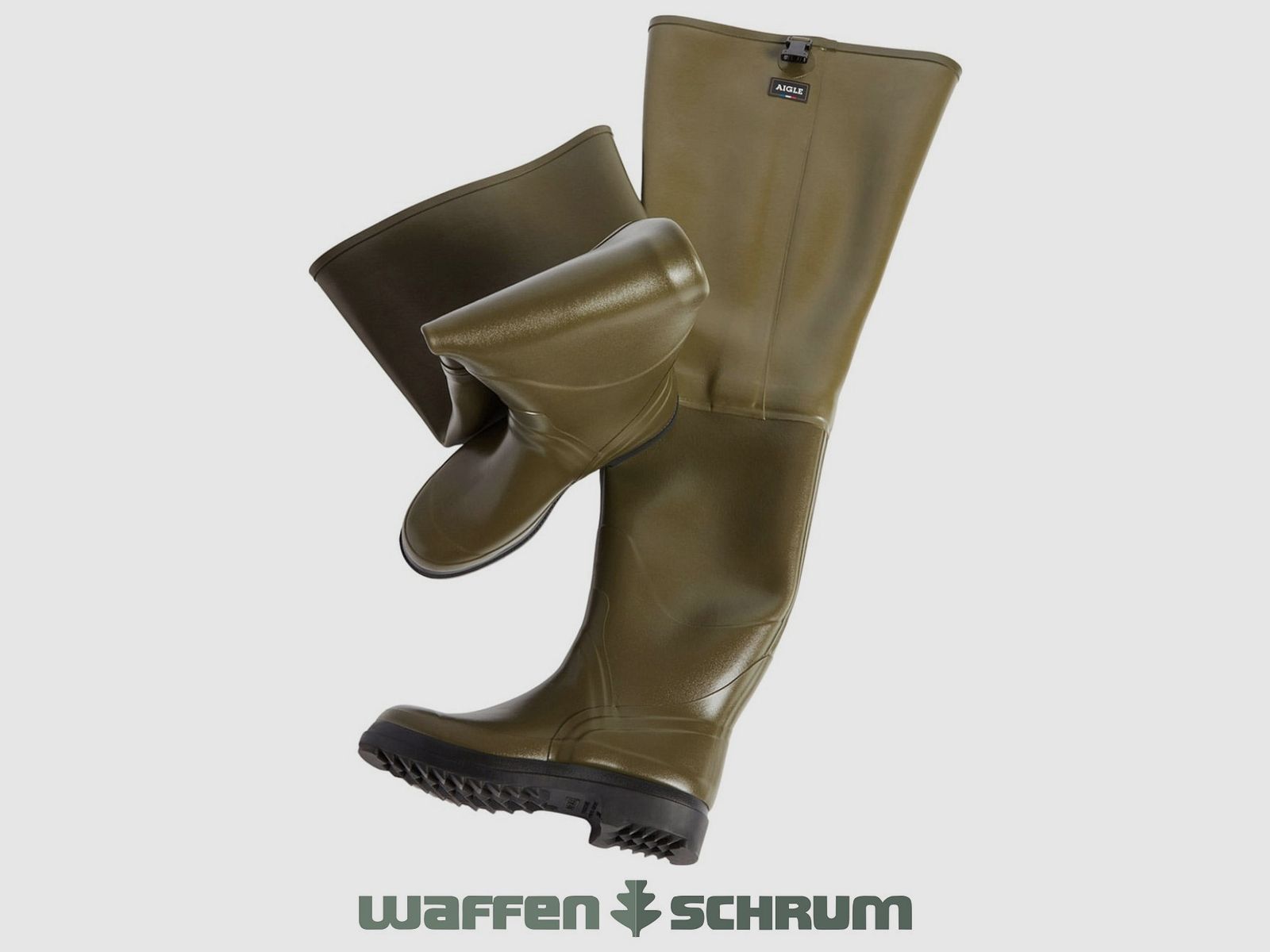 Aigle Watstiefel Truite Kaki