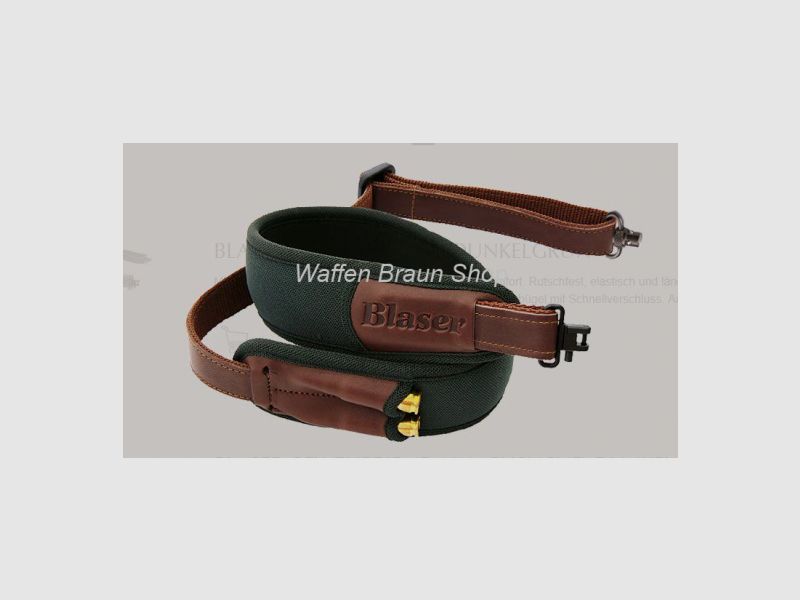 Donkergroene geweerriem