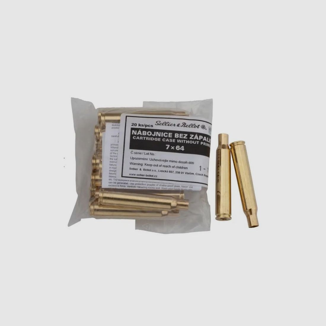 Hülsen Sellier & Bellot 7x64