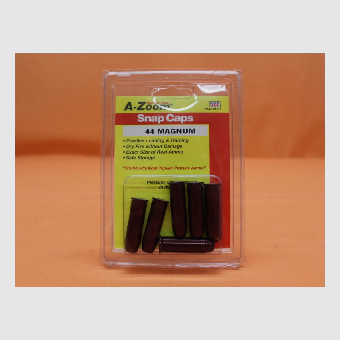 A-Zoom A-Zoom Cartouche d'exercice / tampon en aluminium .44RemMag Set de 6 pièces (16120)