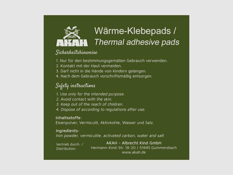AKAH Wärmebild-Zielpads