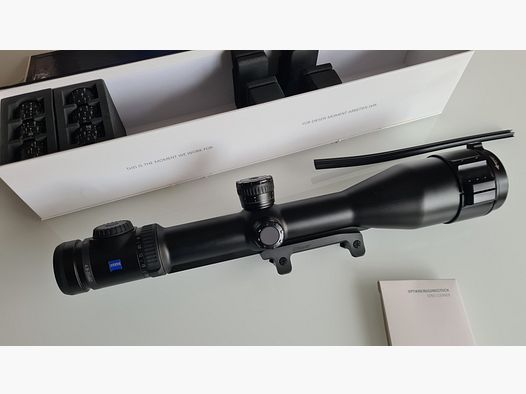ZEISS riflescope V8 4.8-35x60 ASV with rail and Rusan Modular FIX