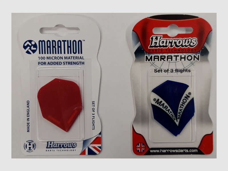 Harrows-Darts-Technology Marathon Standard sort Dart & Zubehör
