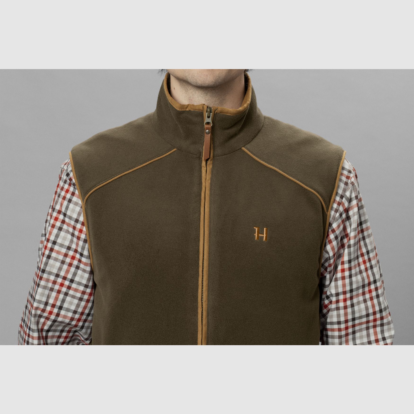 Härkila Sandhem 200 Waistcoat - Willow green, afbeelding 4 van 6