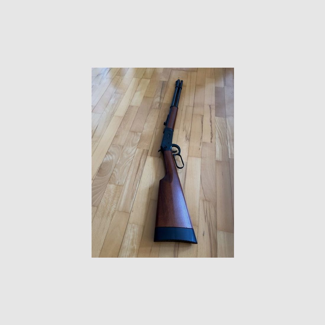 Umarex Cowboy Rifle 88g Co2 GEWEHR inkl. Magazin + 88g CO2 Patrone + eine Dose Munition schwarz braun SET