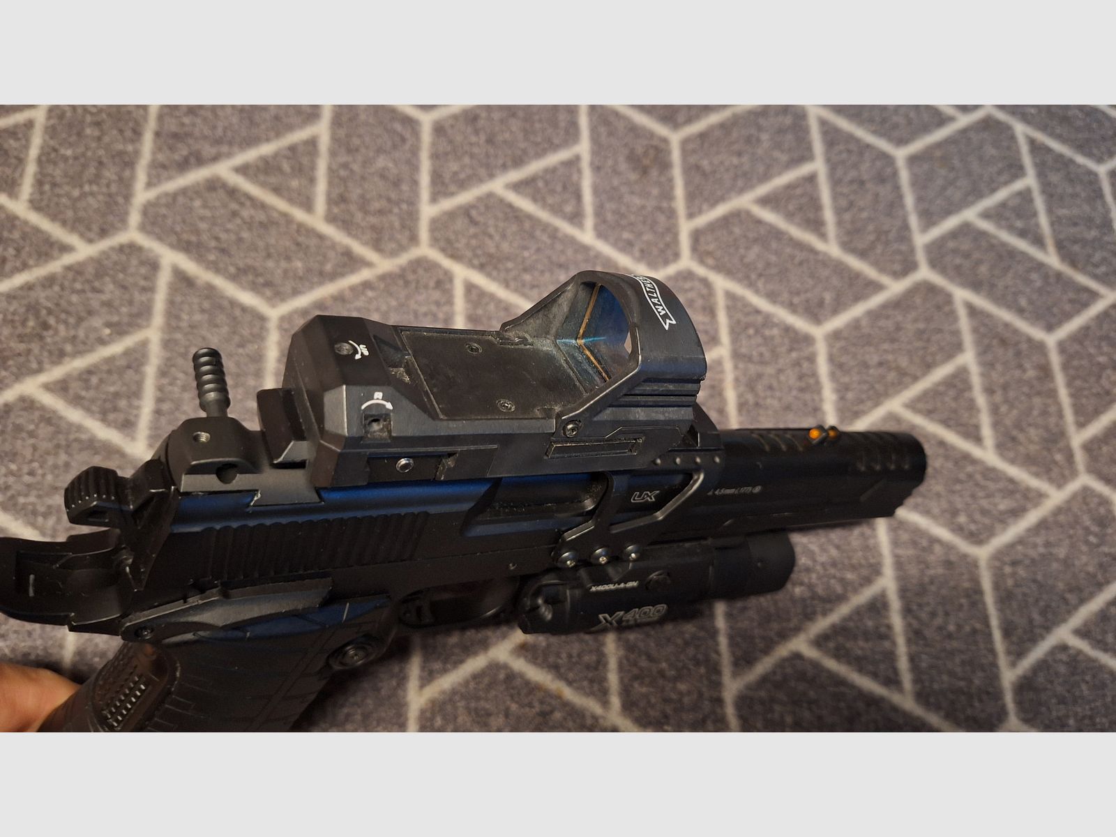 Umarex Racegun 4.5 mm Steel BB Blowback Co2 pistol