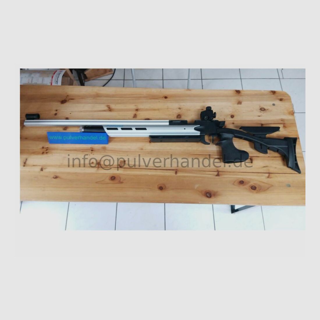 Hämmerli AR 20 Druckluft Silver pro Match Druckluftgewehr Bj 2021, Kartusche bis 11/2031 Walther Match Diopter