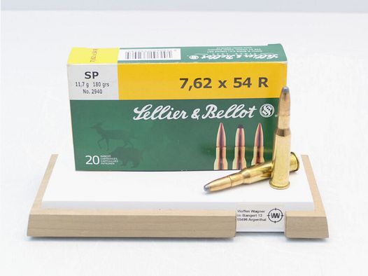Sellier & Bellot SP 11,7gr / 180grs 7,62x54R