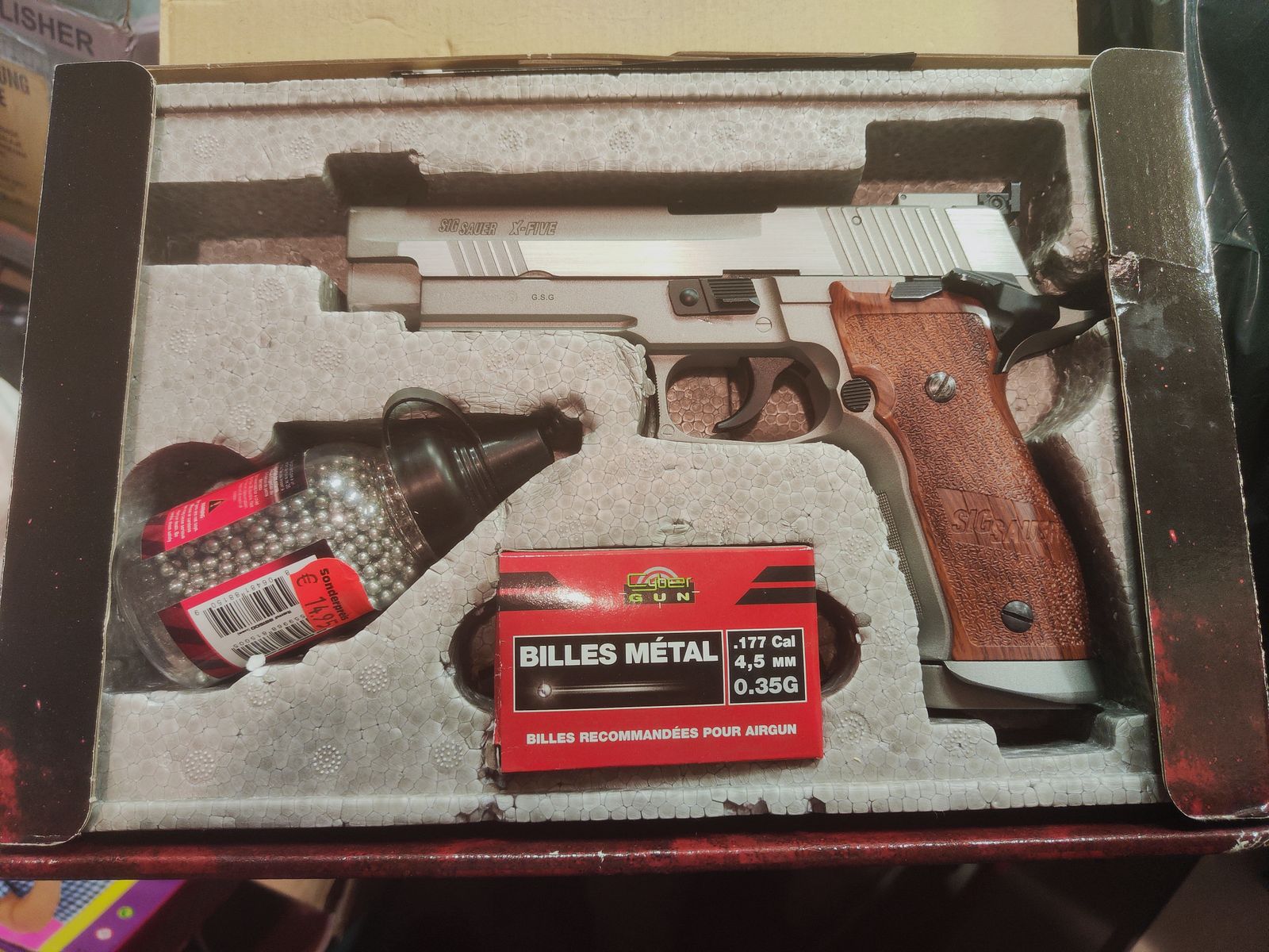 Sig Sauer P226S X-Five CO2 4,5mm BB Blowback selten