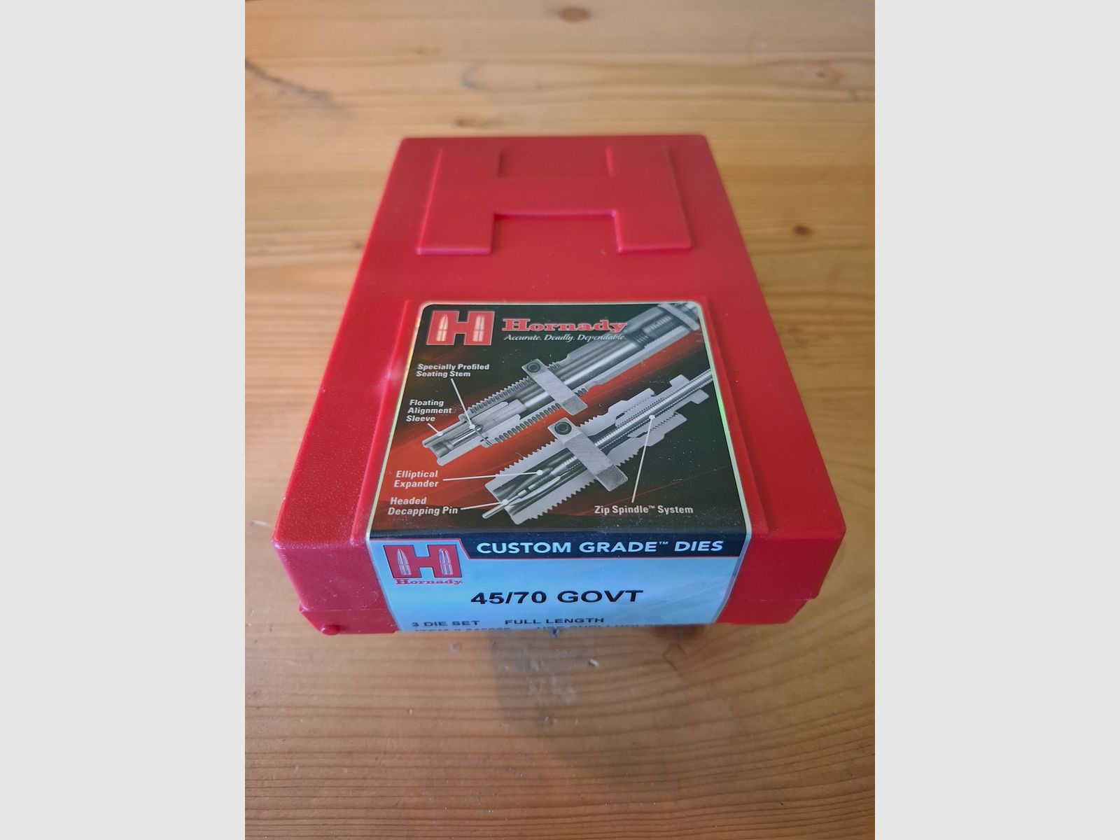 .45-70 Gov't Matrizensatz Hornady Custom Grade