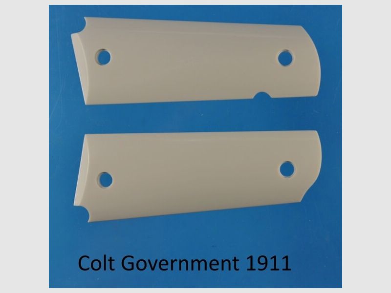 HOGUE Griffschalen aus synthetischem Elfenbein für Pistole Colt 1911A1 Government