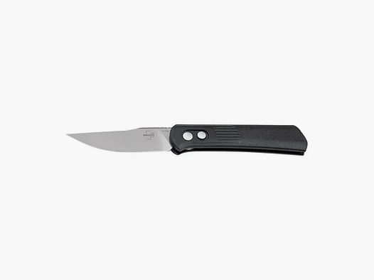 Böker plus Böker Plus Taschenmesser Alluvial Satin schwarz silberfarben