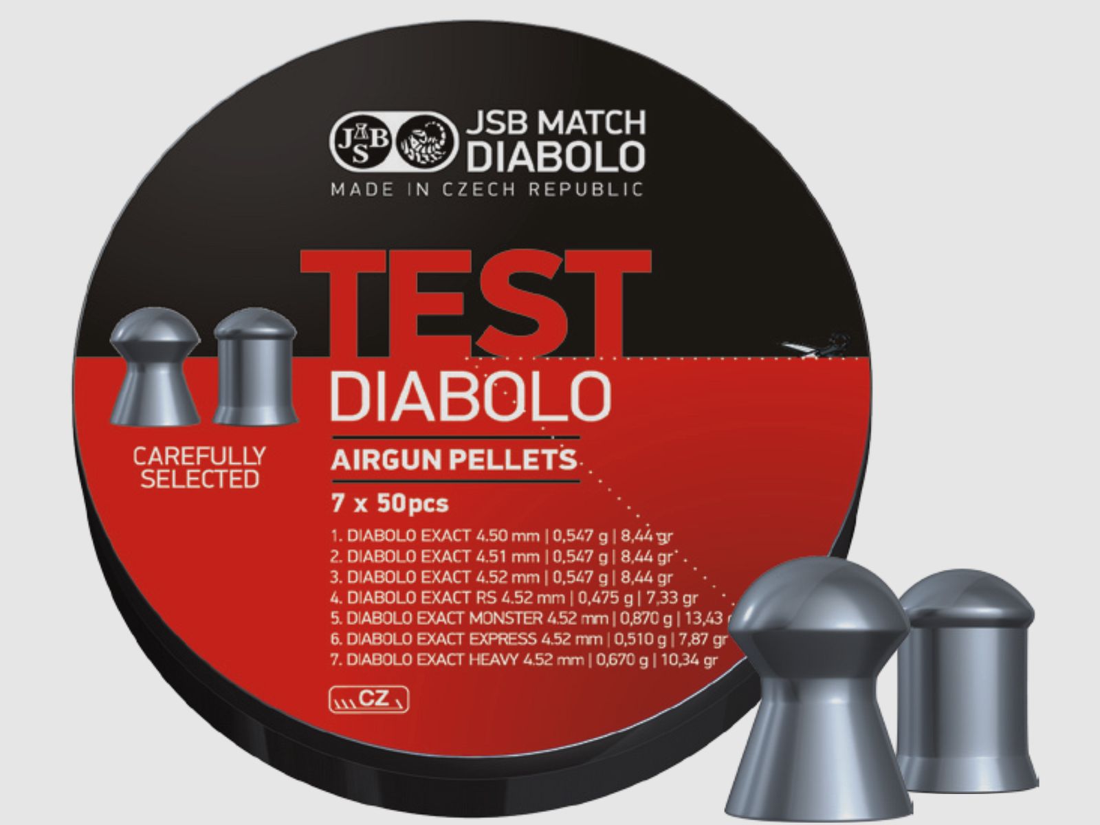 JSB Exact Jumbo Test Box, 5,5mm