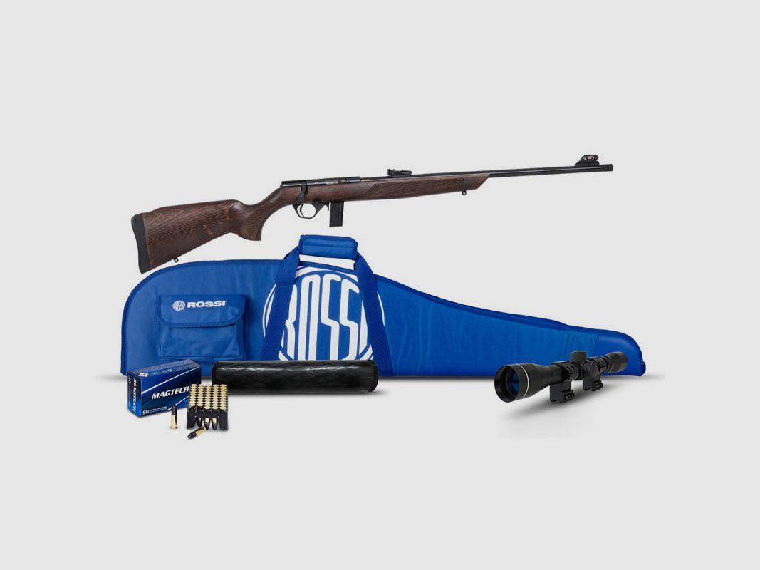 PACK RIFLE ROSSI 8122 BOLT ACTION WOOD 22LR