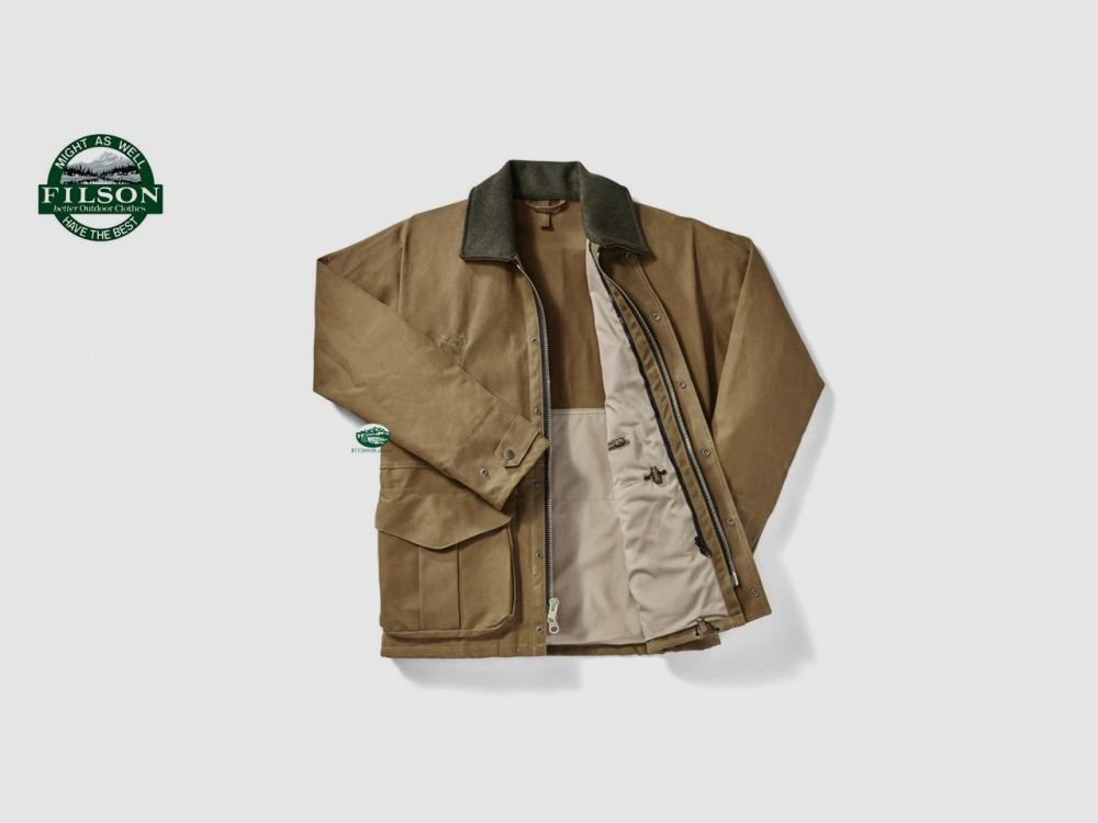 FILSON Giacca Tin Cloth dark tan 20232829