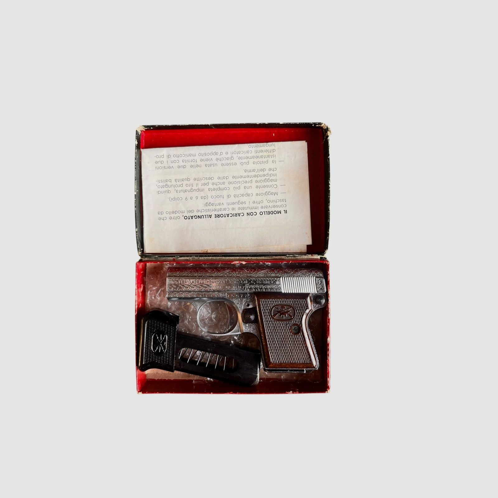 Bernardelli Luxus Pistole 6,35 mm aus dem Jahr 1957 | Graviert, Bild 1 von 8